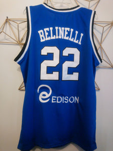 Marco Belinelli Italy EuroLeague Basketball Jersey Custom Throwback Retro Jersey