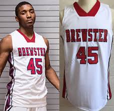 Donovan Mitchell Brewster High School Basketball Jersey Custom Throwback Retro Jersey