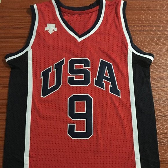 1984 Olympics Michael Jordan USA Jersey MJ Gold Medal Retro Chicago Last Dance