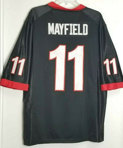 Baker Mayfield High School Football Jersey Cleveland Custom Throwback Retro