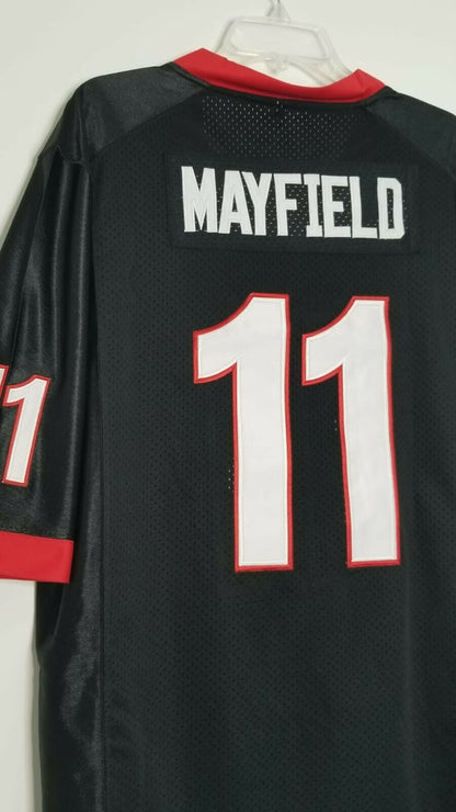 Baker Mayfield High School Football Jersey Cleveland Custom Throwback Retro